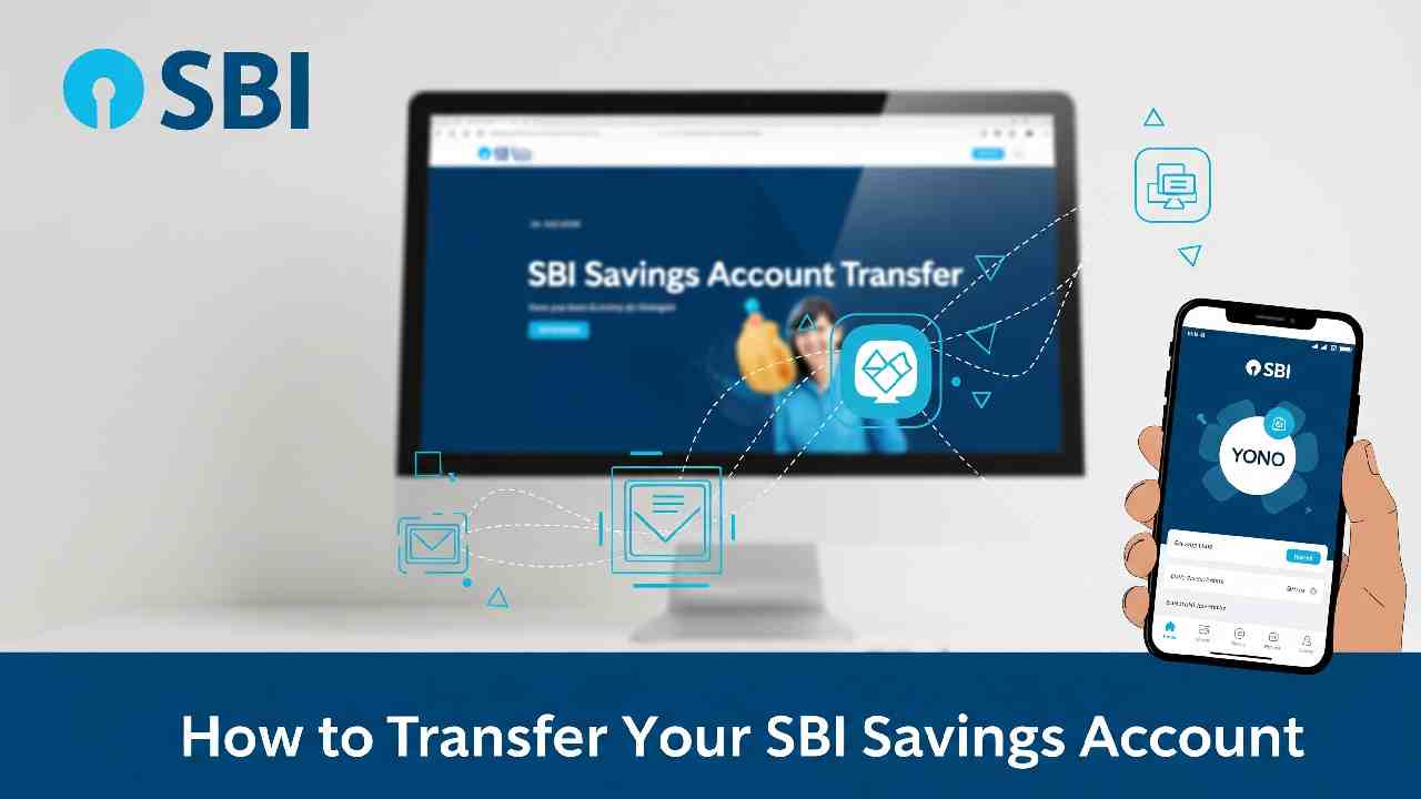 SBI account transfer online