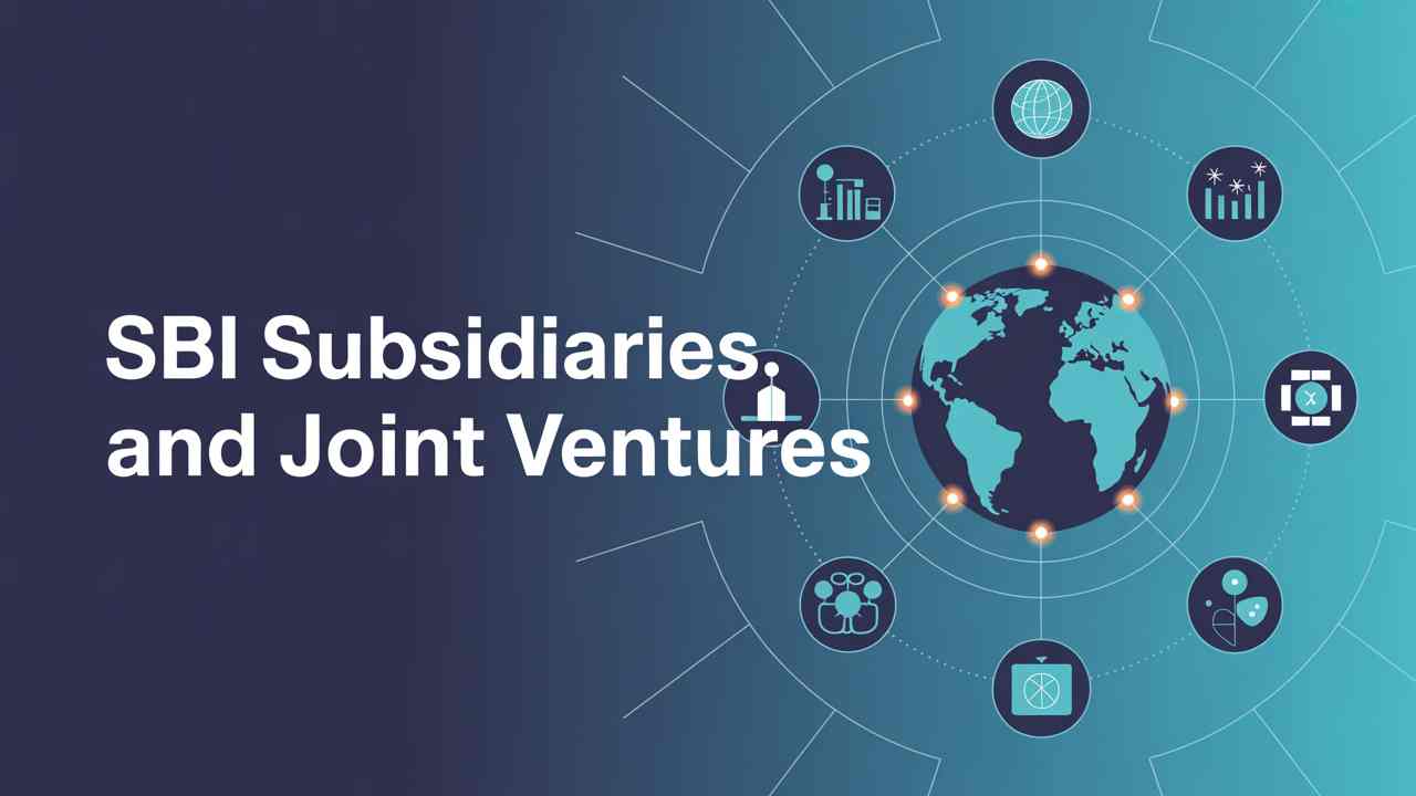 SBI subsidiaries and joint ventures