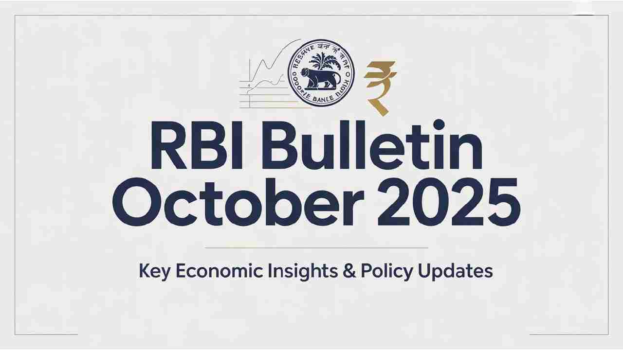 RBI Bulletin October 2025