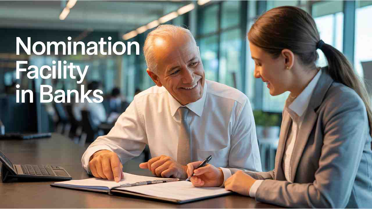 Nomination facility in banks