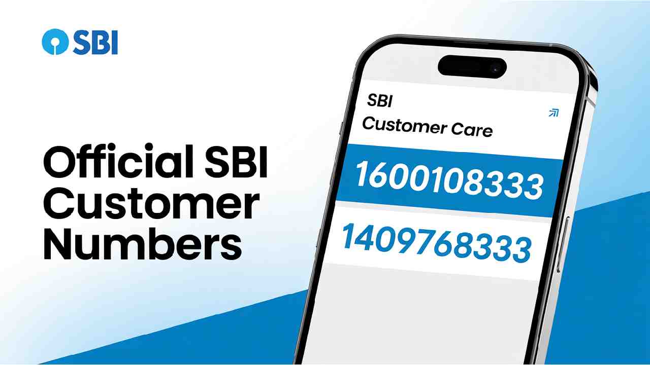 SBI official calling numbers